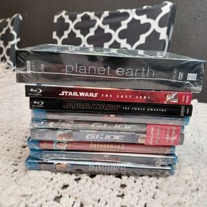 8 Blu Ray Lot New Sealed Action Comedy Films Avengers Anchorman 2 Star Wars